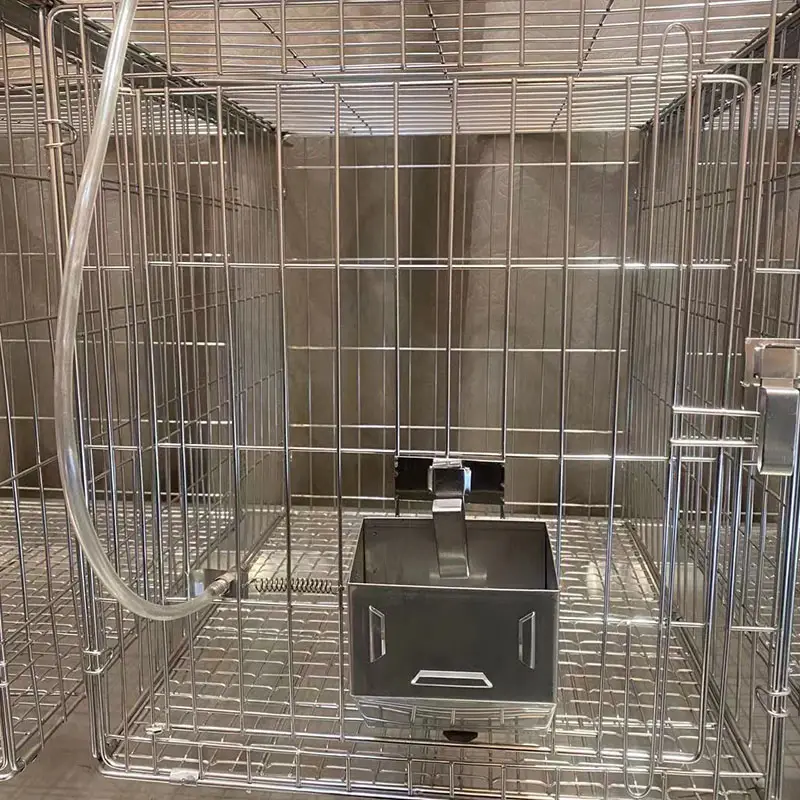  12-Breeding Dry Keep Bunny Cage with Casters 
