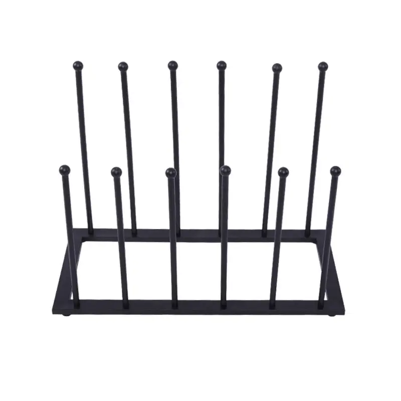 Iron shoe rack