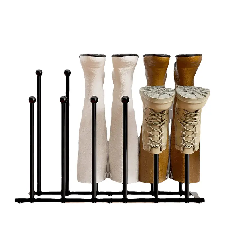 Iron shoe rack