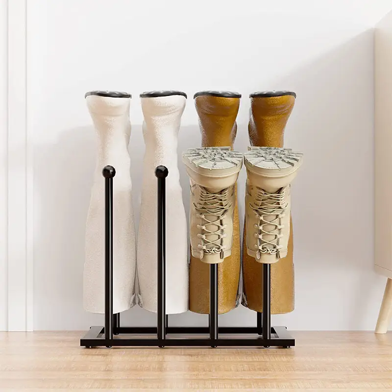 Iron shoe rack